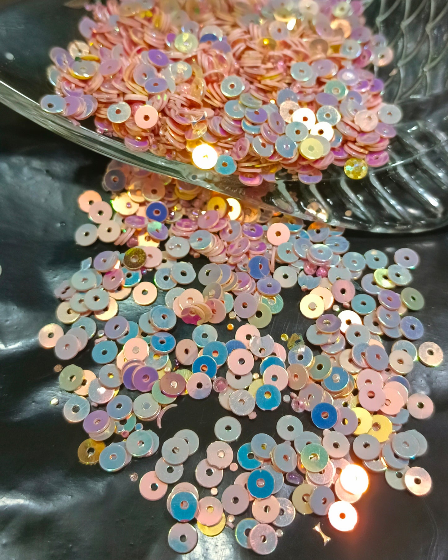 Embellishments Sequins Flat ( Sitaarey ) 4mm