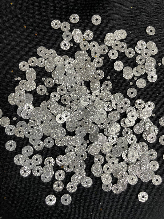 Embellishments GLITTER  Sequins ( Sitaarey )  Flat 4mm
