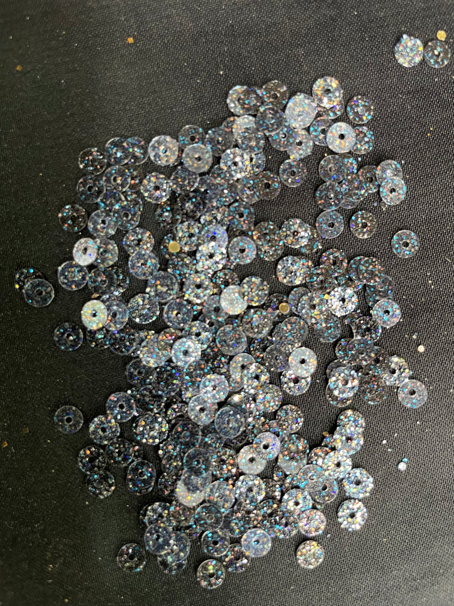 Embellishments GLITTER Sequins ( Sitaarey ) Flat 4mm