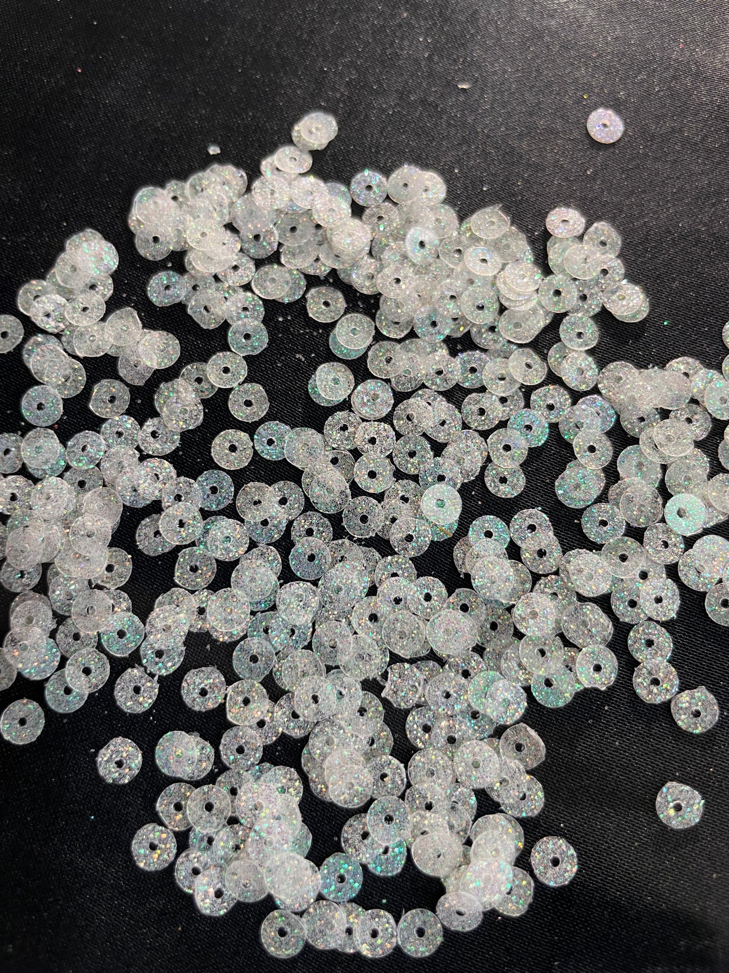 Embellishments GLITTER Sequins ( Sitaarey ) Flat 4mm