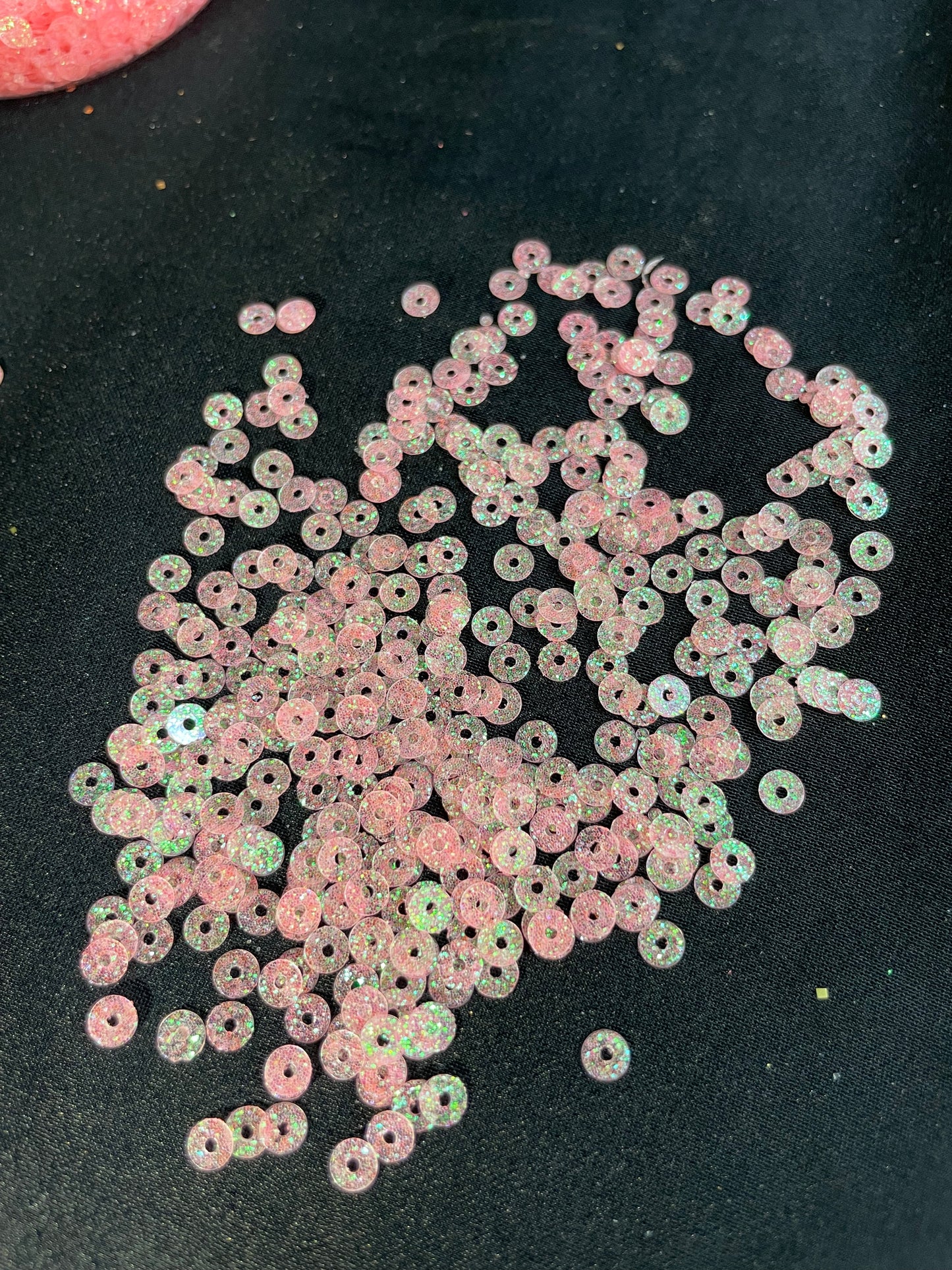 Embellishments GLITTER Sequins ( Sitaarey ) Flat 4mm