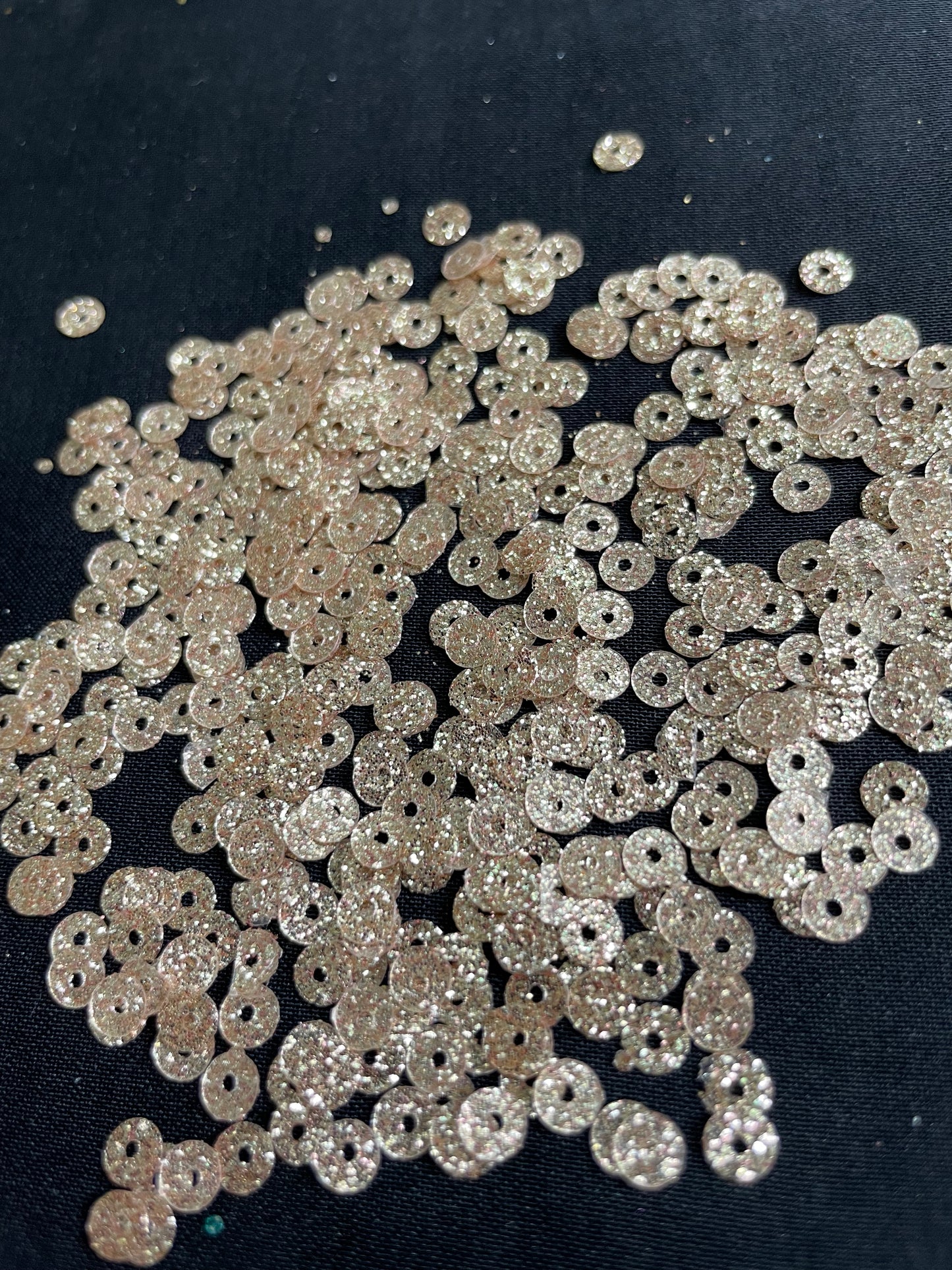 Embellishments GLITTER Sequins ( Sitaarey ) Flat 4mm