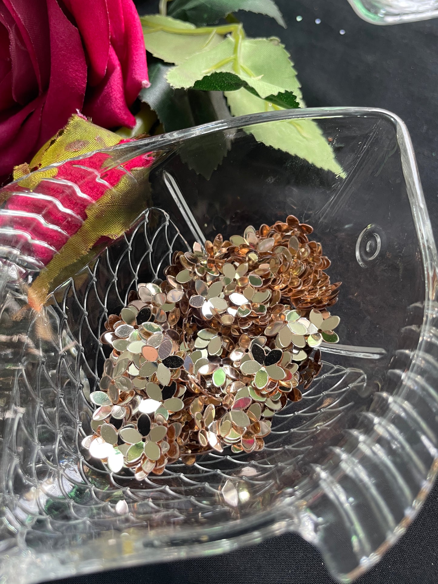 Embellishments Flower Sequins