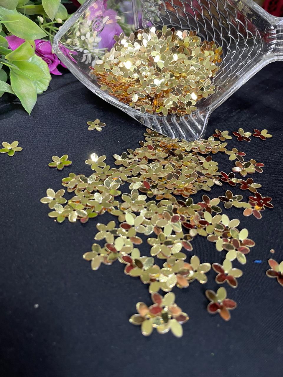 Embellishments Flower Sequins