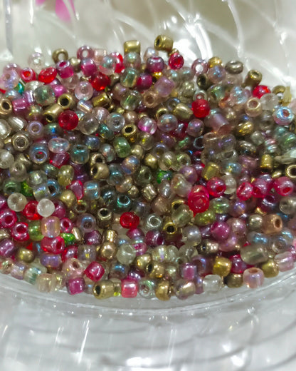 Embellishments Glass Seed Beads ( Gol Moti ) 0 size