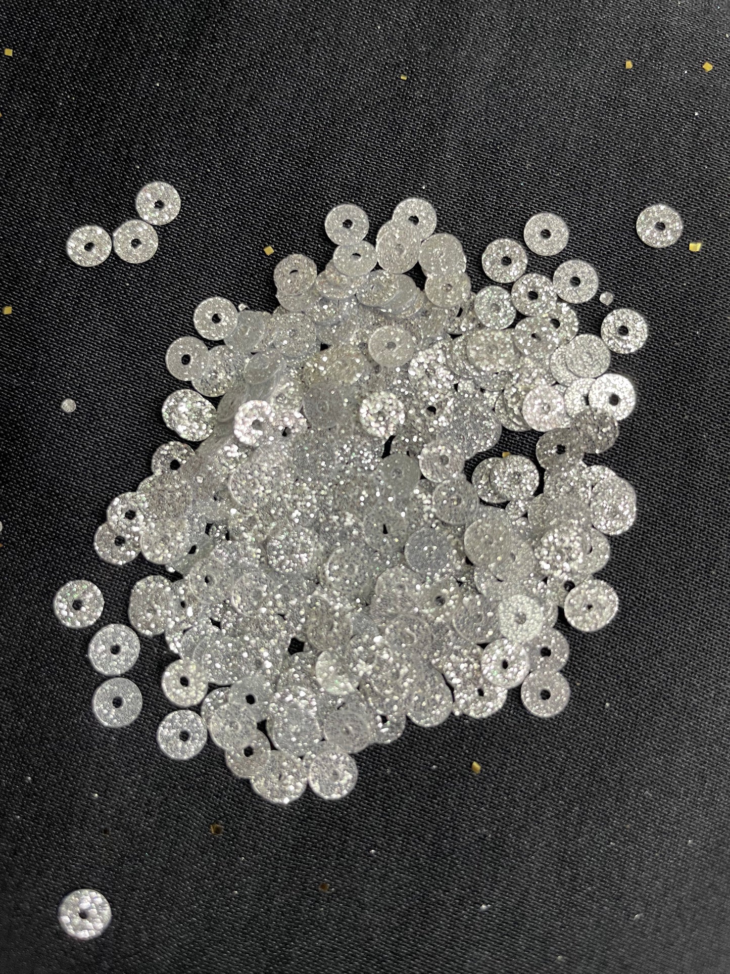 Embellishments GLITTER  Sequins ( Sitaarey )  Flat 4mm