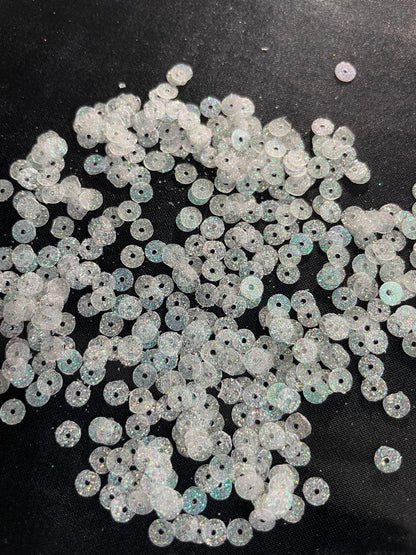 Embellishments GLITTER  Sequins ( Sitaarey )  Flat 4mm