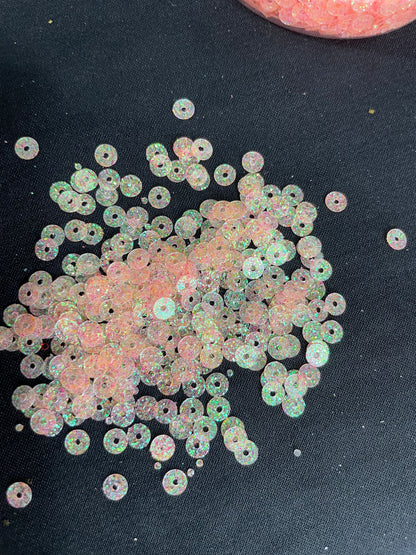 Embellishments GLITTER  Sequins ( Sitaarey )  Flat 4mm