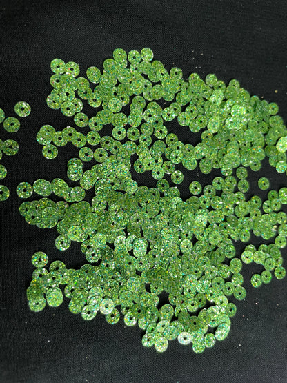 Embellishments GLITTER  Sequins ( Sitaarey )  Flat 4mm