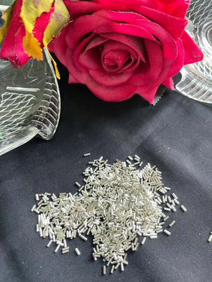 Embellishments Glass Tubes ( Cut Moti ) کٹ موتی