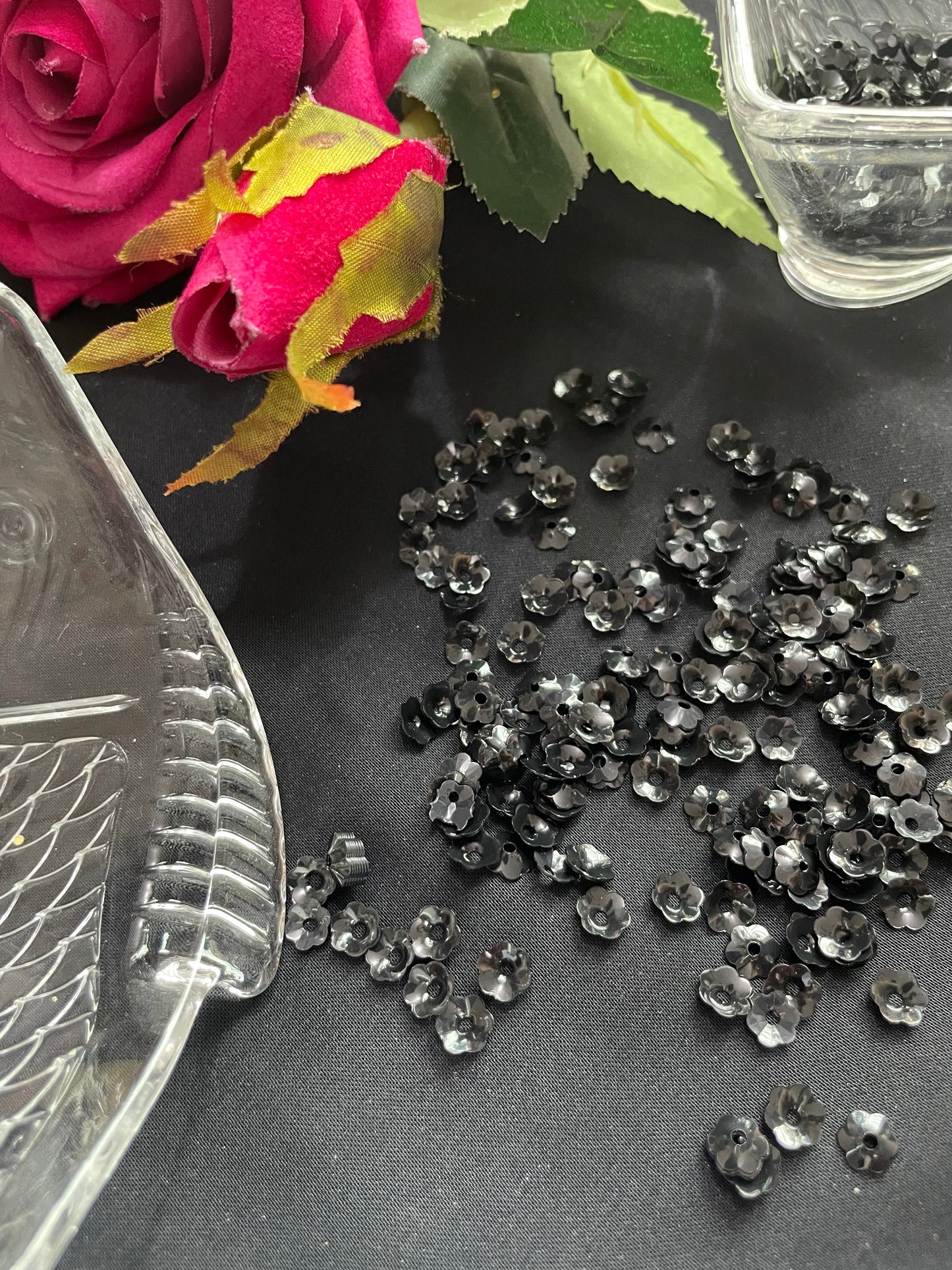 Embellishments Flower Sequins