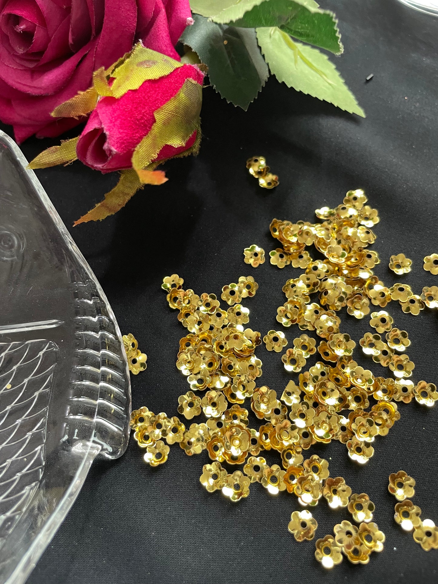 Embellishments Flower Sequins