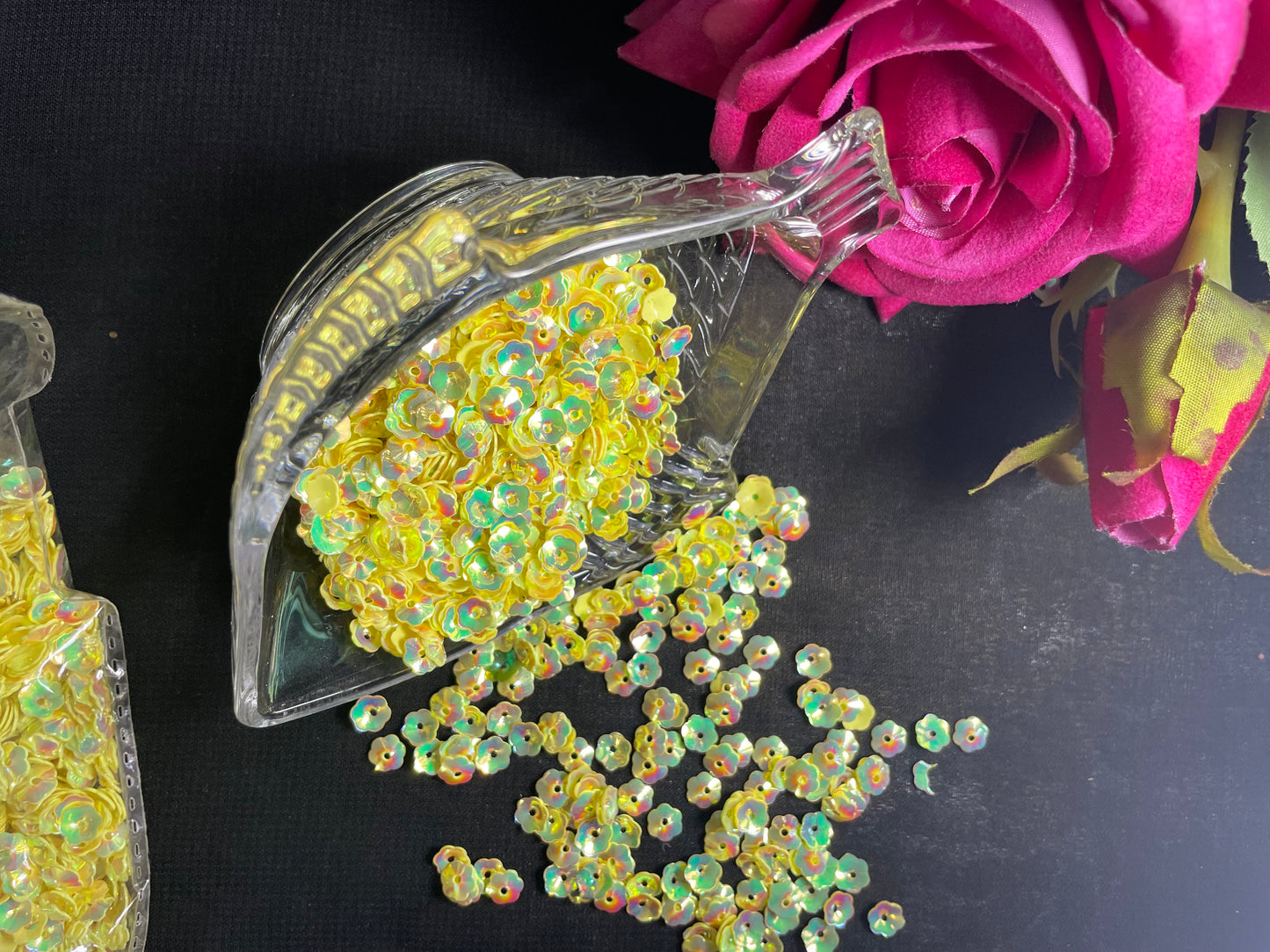 Embellishments Flower Sequins