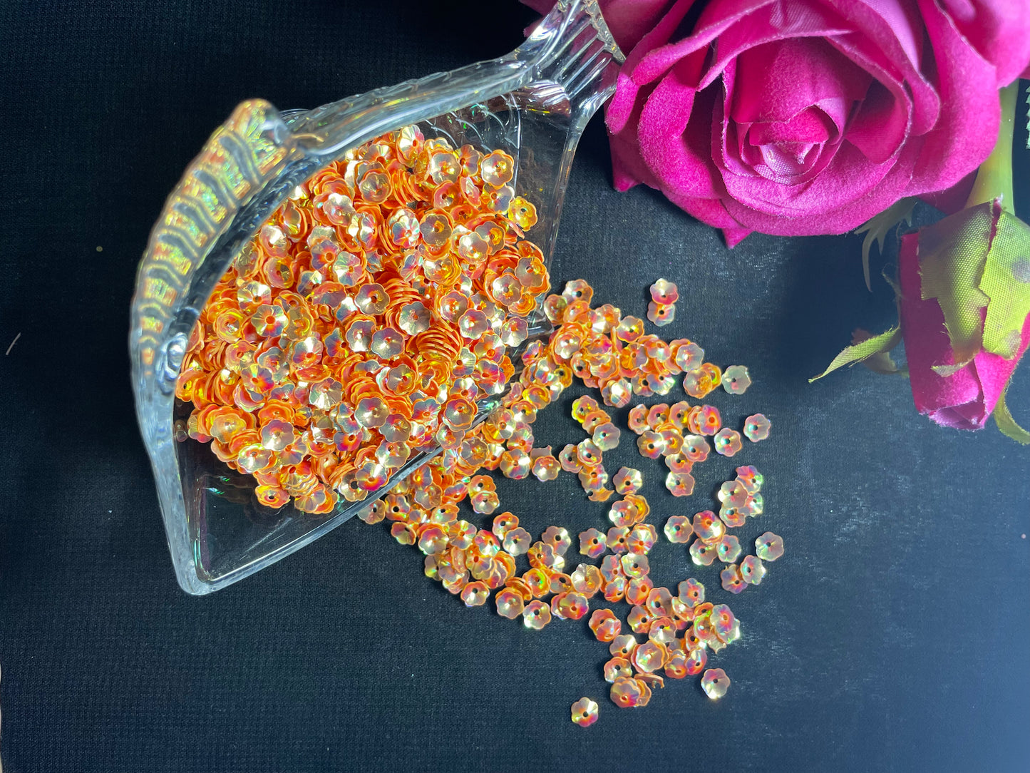 Embellishments Flower Sequins