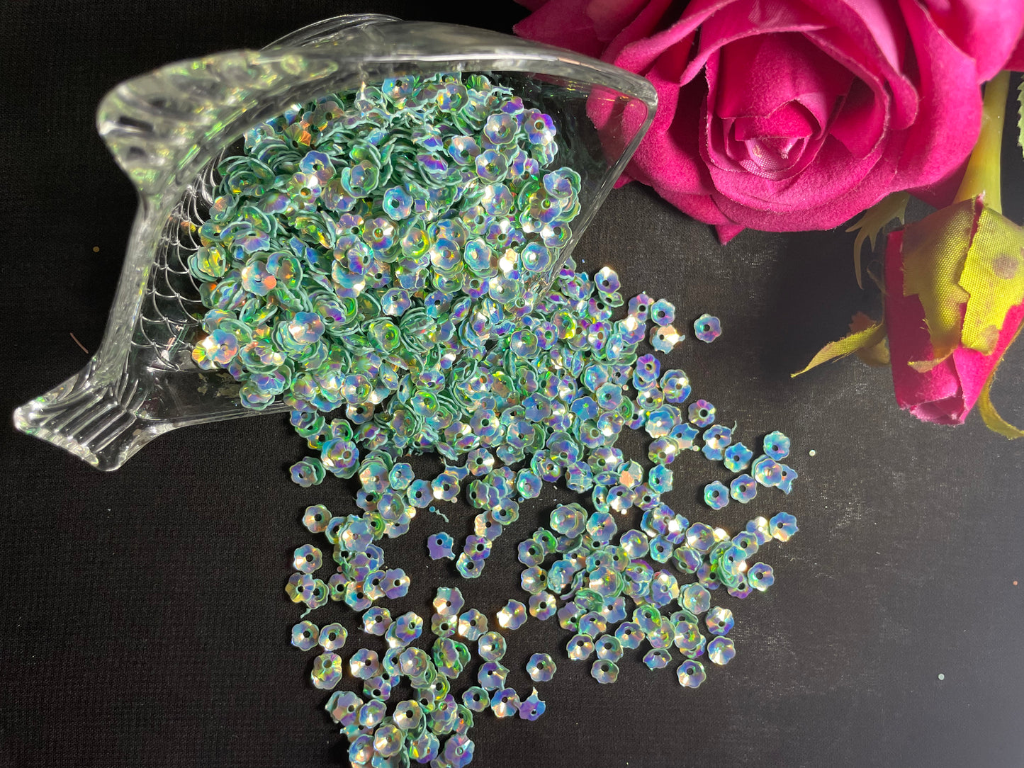 Embellishments Flower Sequins