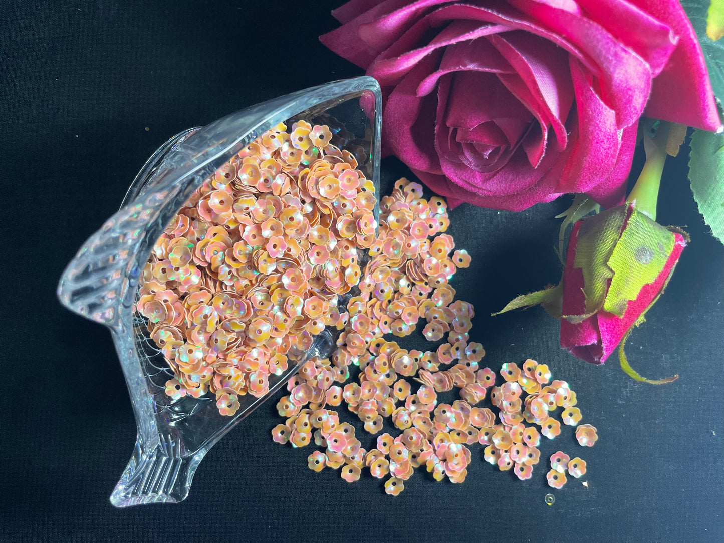Embellishments Flower Sequins