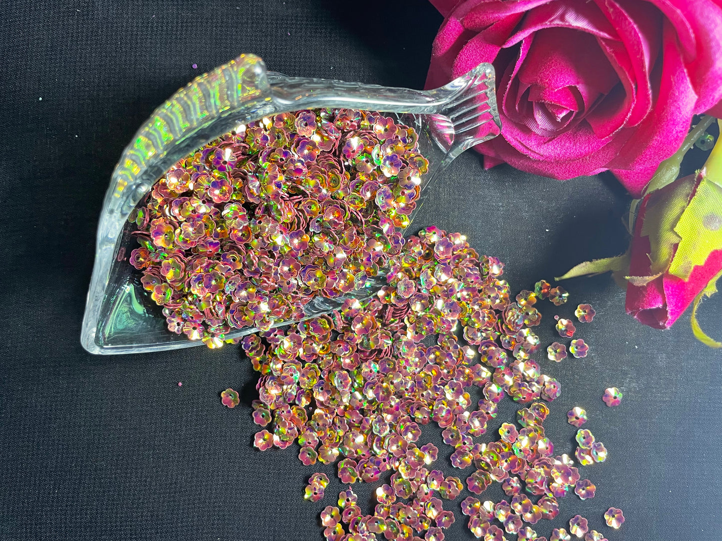 Embellishments Flower Sequins