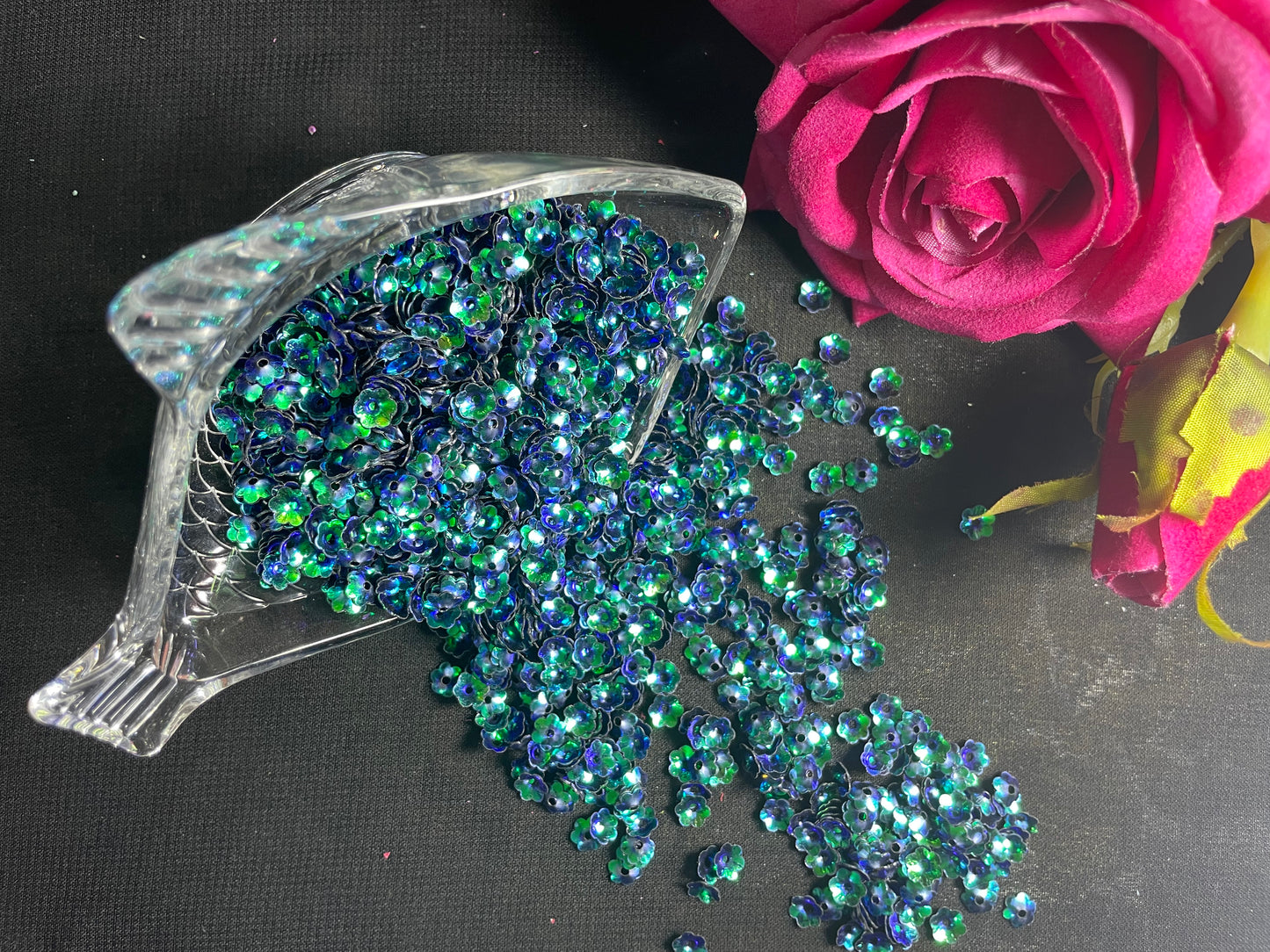 Embellishments Flower Sequins
