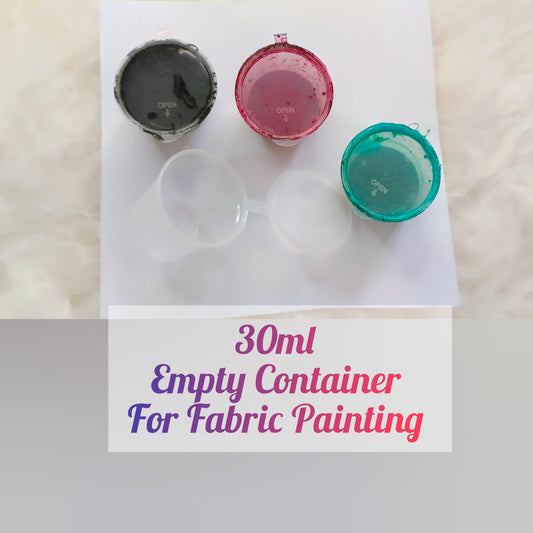 EMPTY CONTAINERS 30ml for Colour Mixing ( Set of 5 )
