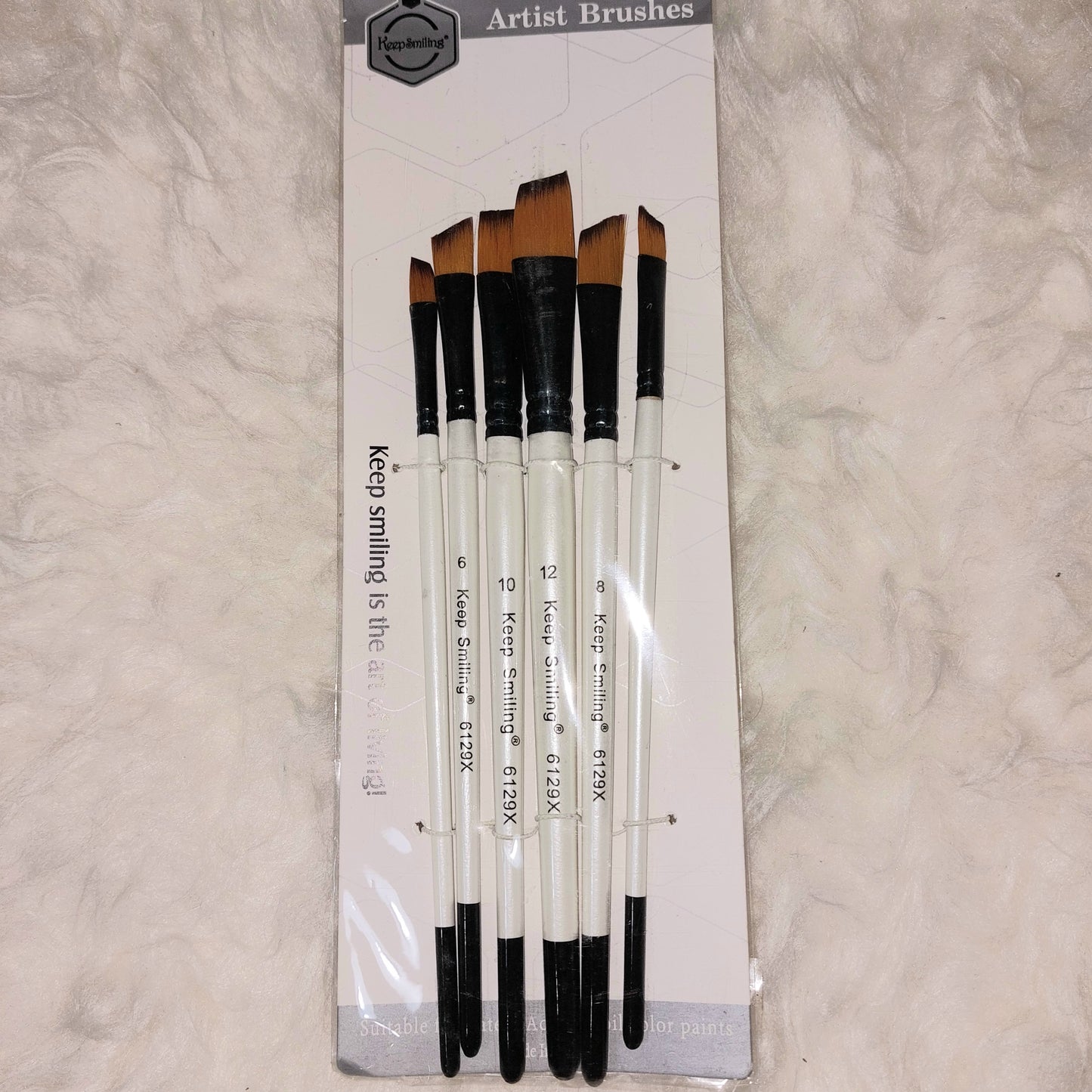 Brushes Set of 6 ANGLED