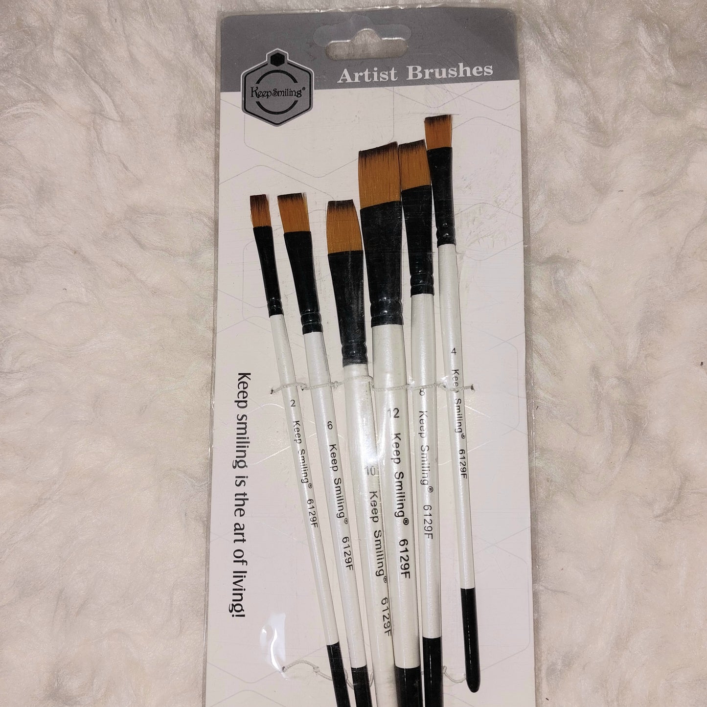 Brushes Set of 6 FLAT